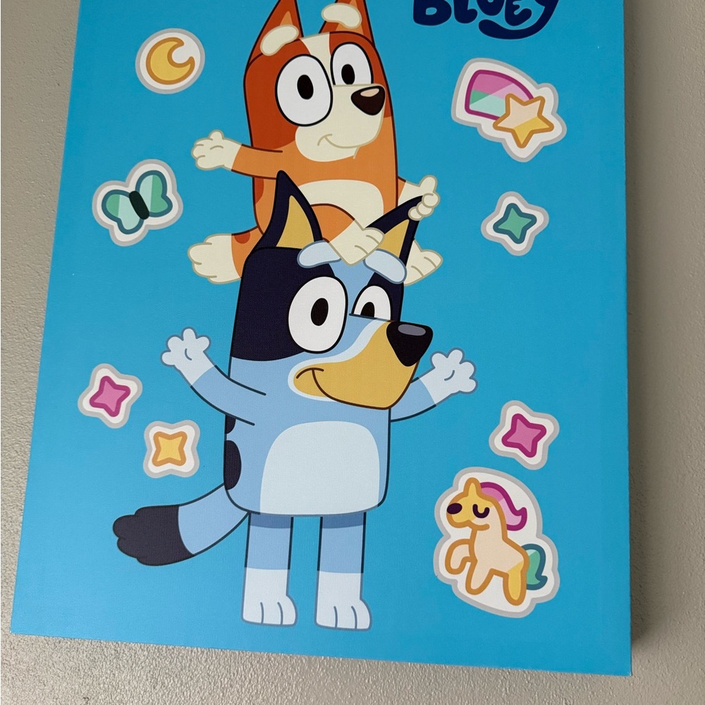 Bluey and Bingo picture frames